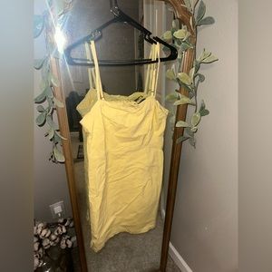 Bodycon Yellow dress